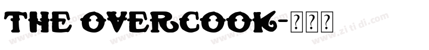 The Overcook字体转换